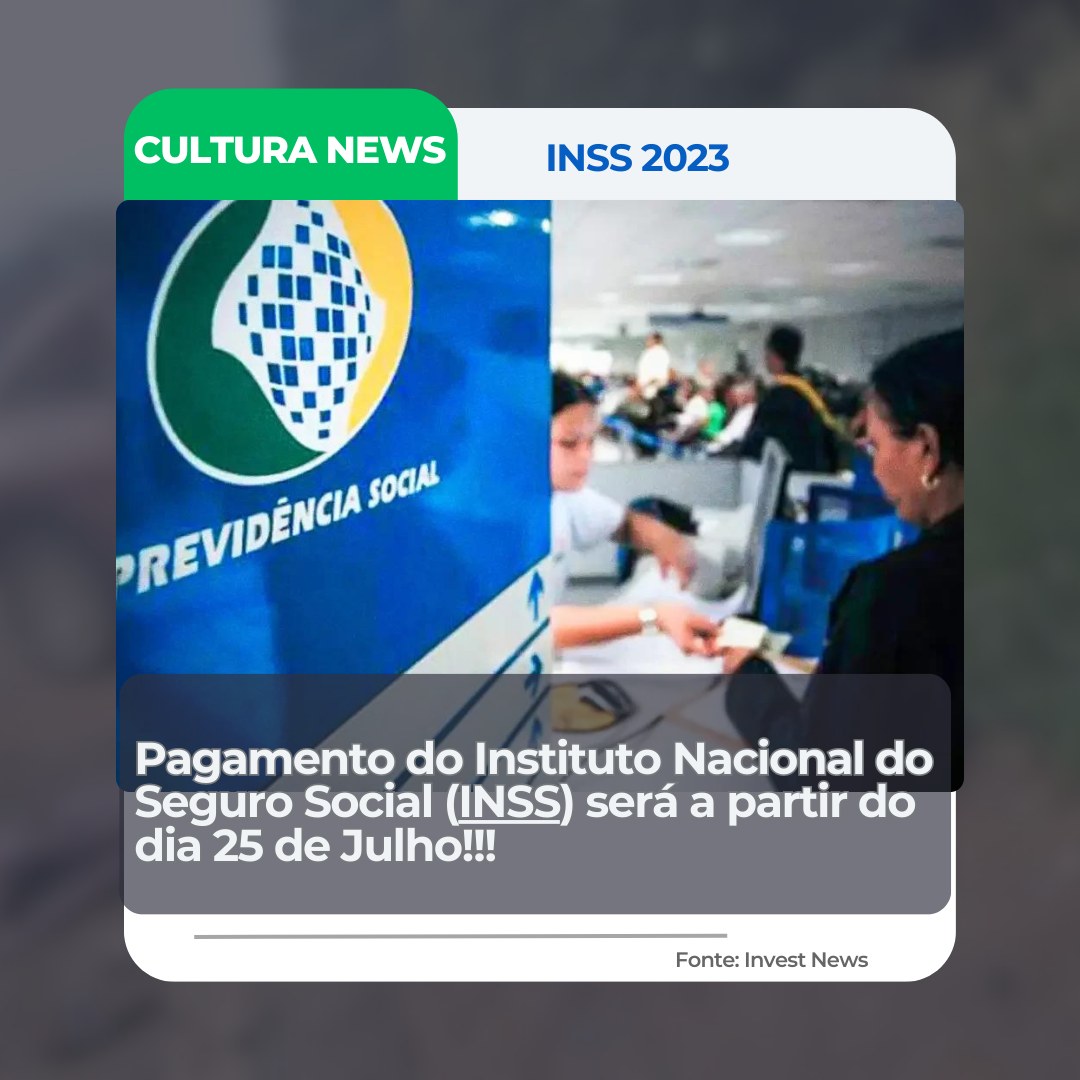 Data de Pagamento do INSS 2023!!