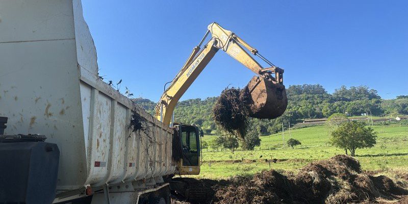 Casas temporárias começam a ser construídas para os atingidos pelas enchentes no Vale do Taquari