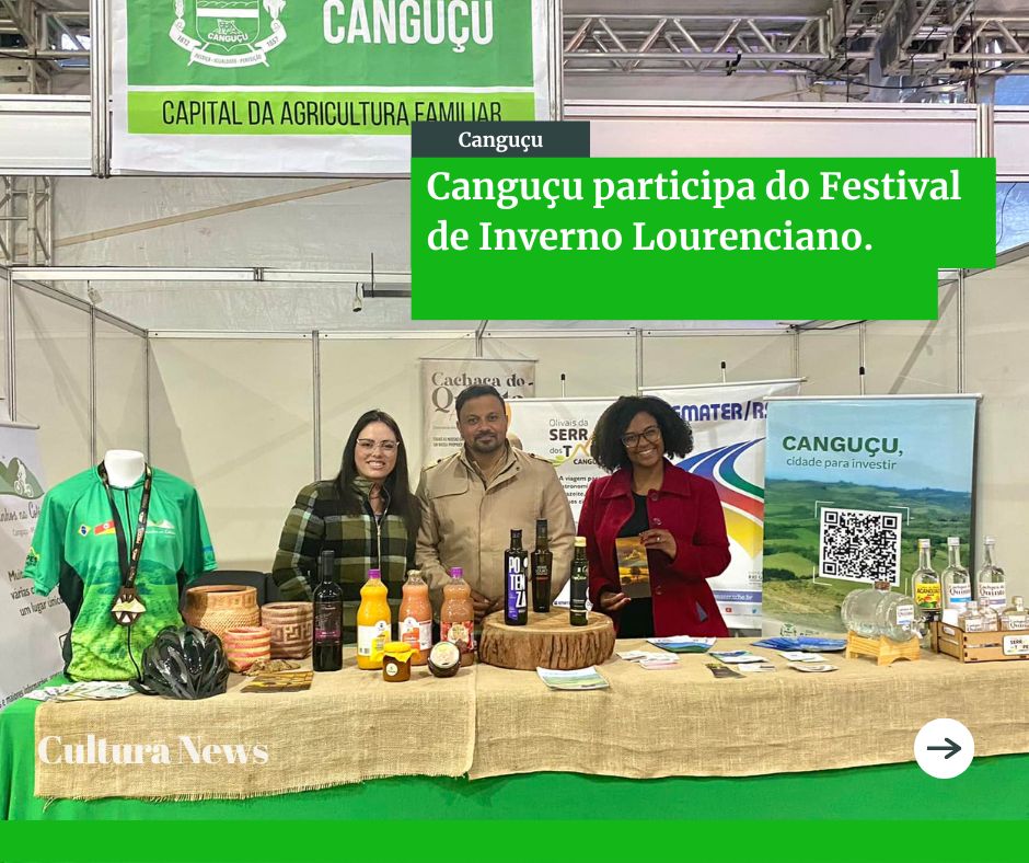 Canguçu participa do Festival de Inverno Lourenciano!!