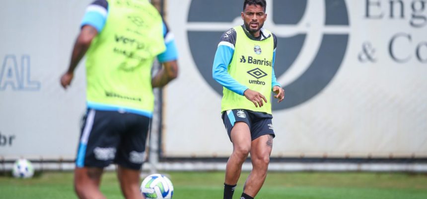 Grêmio finaliza a sua preparação para o jogo neste domingo contra o Cuiabá pelo Brasileirão