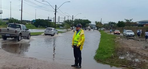 Fortes chuvas prosseguem ao longo desta semana no Rio Grande do Sul